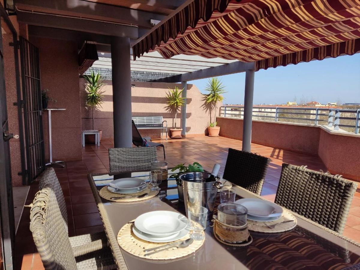 Ferienwohnung Atico Terraza 65M. Playa, Piscina, A/C, Wifi Sanlúcar de Barrameda Exterior foto