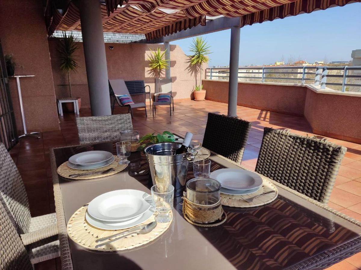 Ferienwohnung Atico Terraza 65M. Playa, Piscina, A/C, Wifi Sanlúcar de Barrameda Exterior foto
