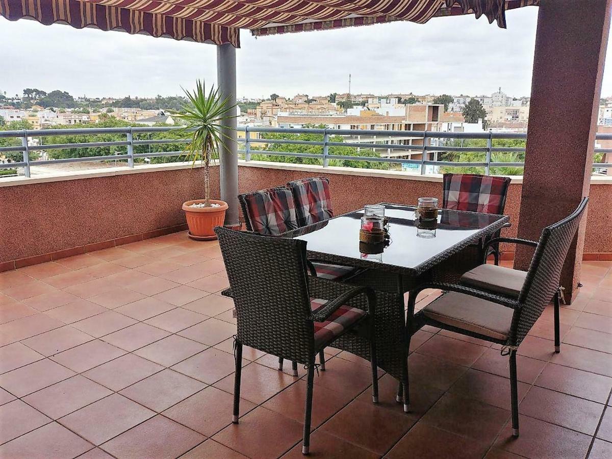 Ferienwohnung Atico Terraza 65M. Playa, Piscina, A/C, Wifi Sanlúcar de Barrameda Exterior foto